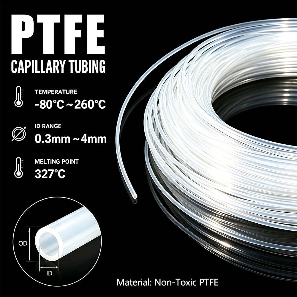 ptfe-キャピラリーチューブ-id-02mm~5mm-od-06mm-6mm-耐高フッ素性プラスチック高温耐性キャピラリーチューブ
