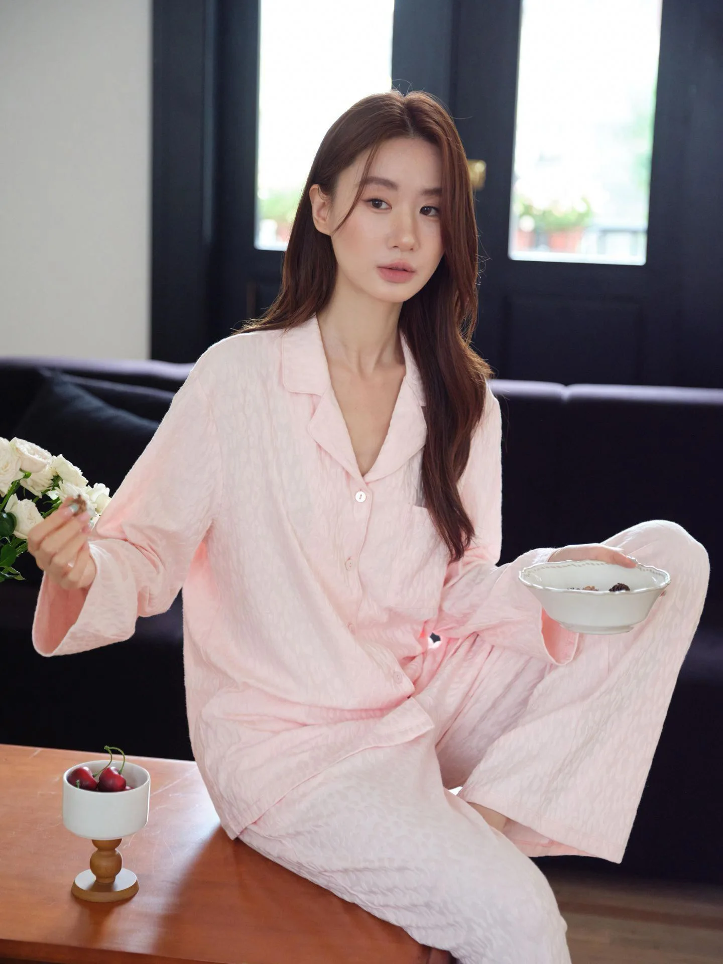 new-women's-spwear-spring-autumn-floral-long-sve-home-clothes-set-comfortable-soft-luxury-sle-cotton-pajamas-suit