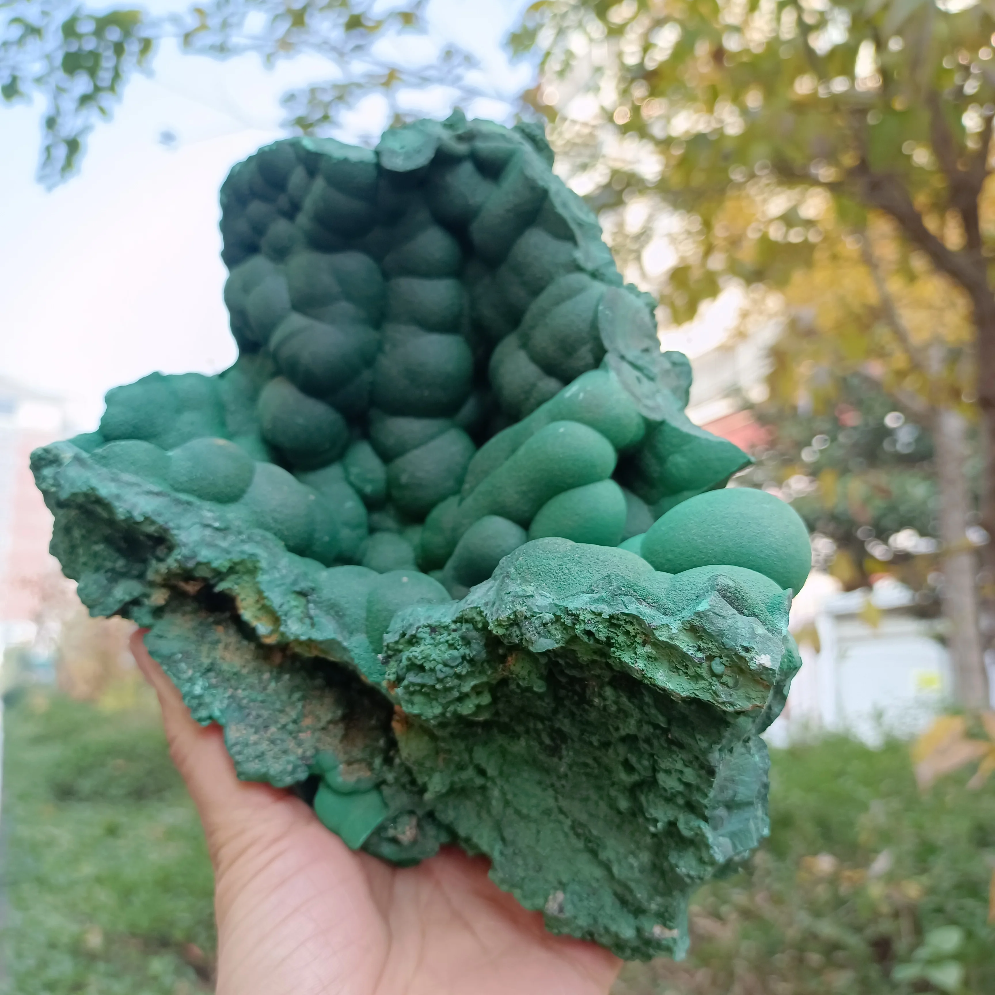 Magical Natural Malachite Cluster, Quartz Crystal Ore Cluster, Mineral Reiki Healing Wealth Stone, Home Office Degaussing Decora