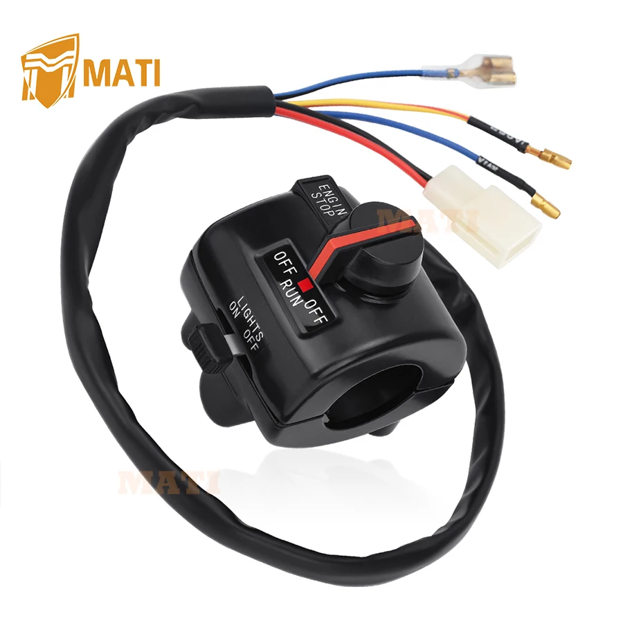 Right Handlebar Kill On Off Switch for Yamaha RD400 1976-1979 O.E.M# 1A0-83973-02-00 1A0-83975-00-98 1A0-83975-01-98 2V0-83976-0
