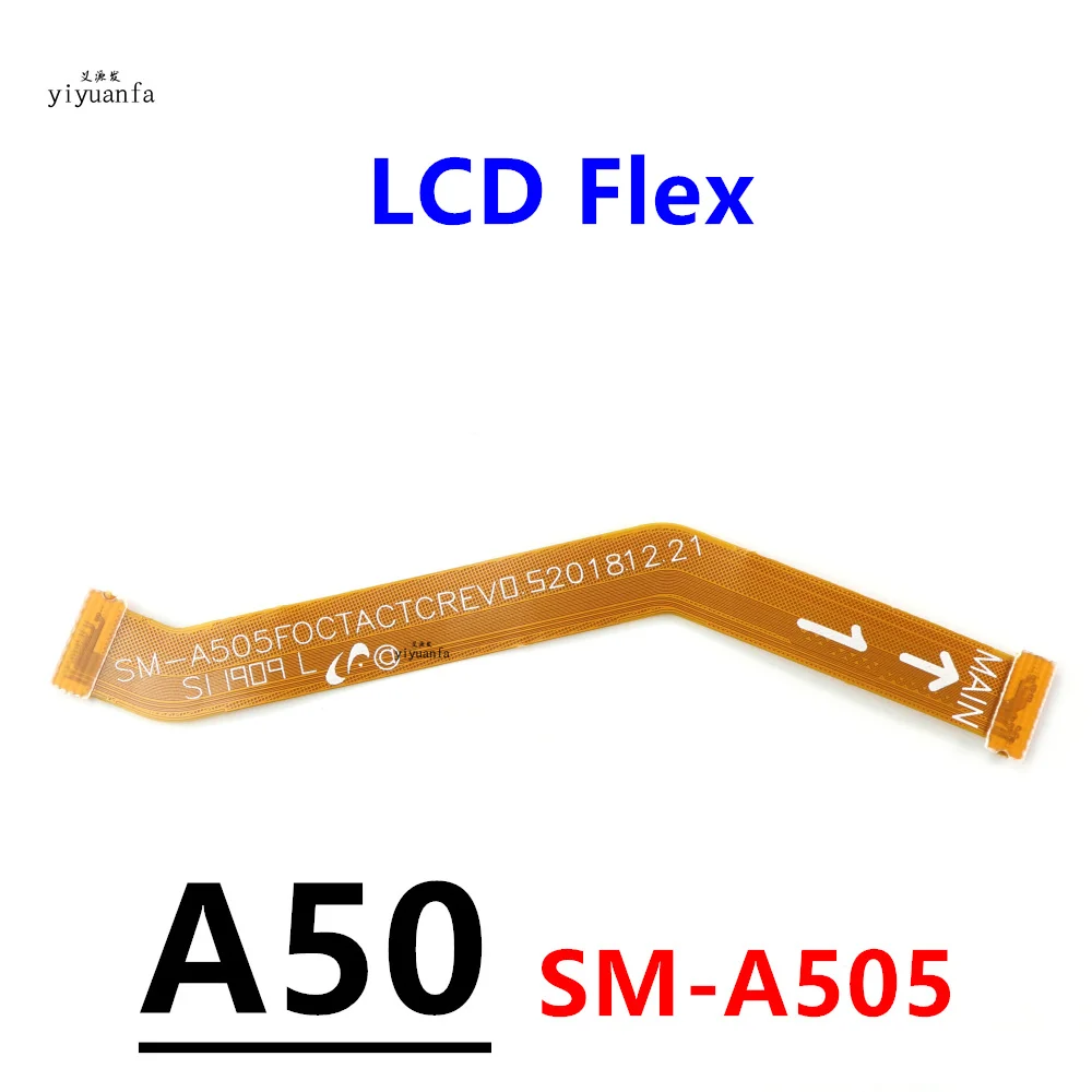 For Samsung Galaxy A50 A505F SM-A505FN/DS USB Micro Charger Charging Port Dock Connector Microphone Main Board Flex Cable