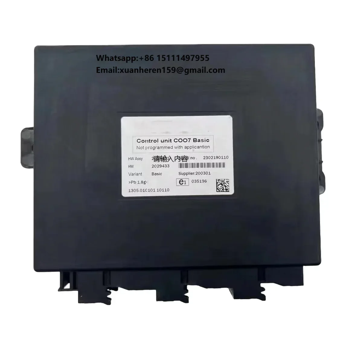 2029431 Electric Control Module Unit ECU New Condition 2001368 2161836 2029433 for Scania COO7 Truck Tractor ECM
