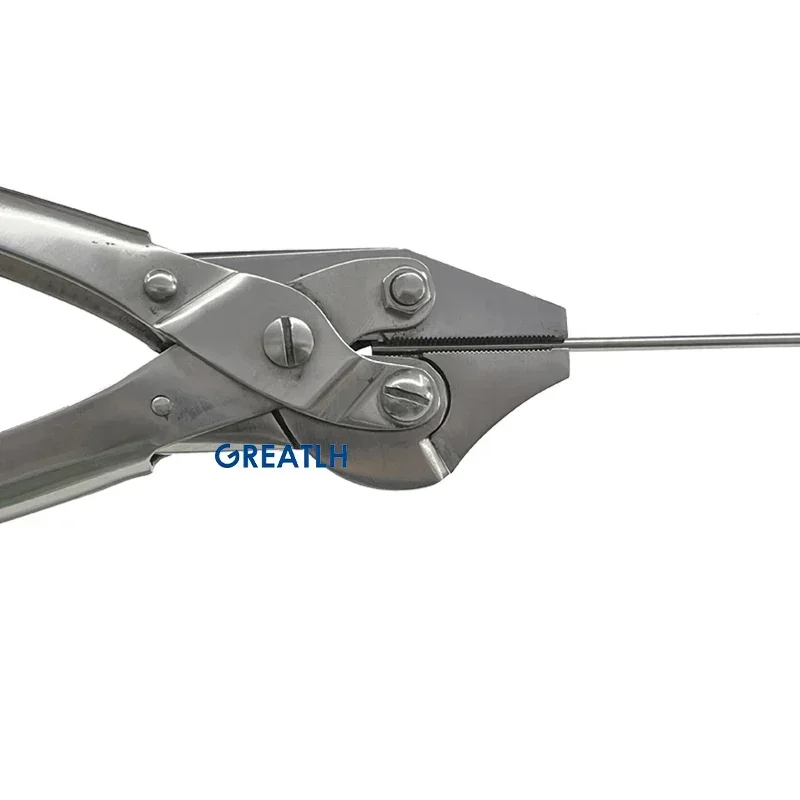 1pcs Stainless Steel Orthopedic Flat Nosed Parallel Pliers Orthopedic Surgery Instrument pet