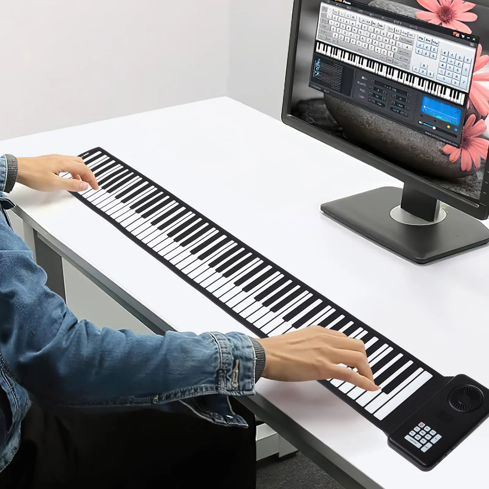 88-keys-foldable-roll-up-silicone-piano-keyboard-portable-electronic-music-instrument-with-built-in-speaker-for-travel-practice