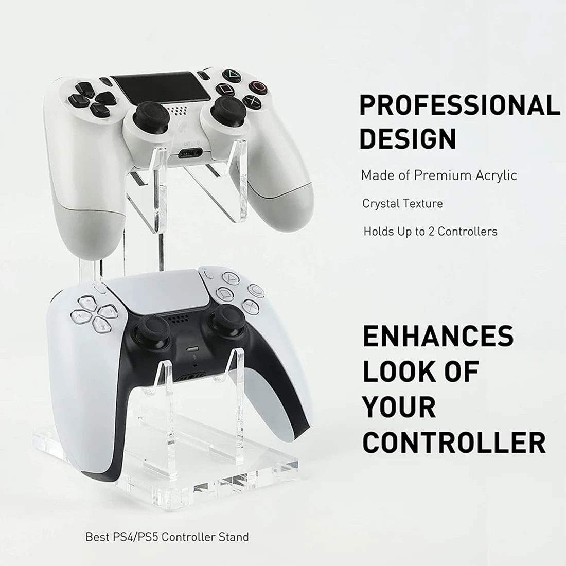 Universal Dual Controller Holder For PS4 PS5  ONE Switch, Controller Stand Gaming Accessories