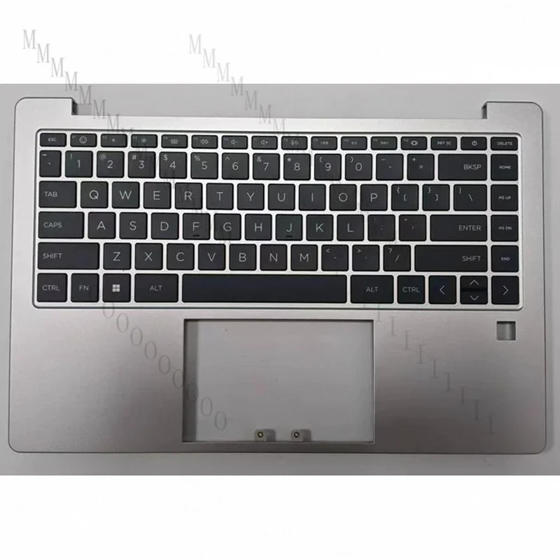 G...  for HP 240 G10 14-EP Laptop C Cover Backlight keyboard With fingerprints US