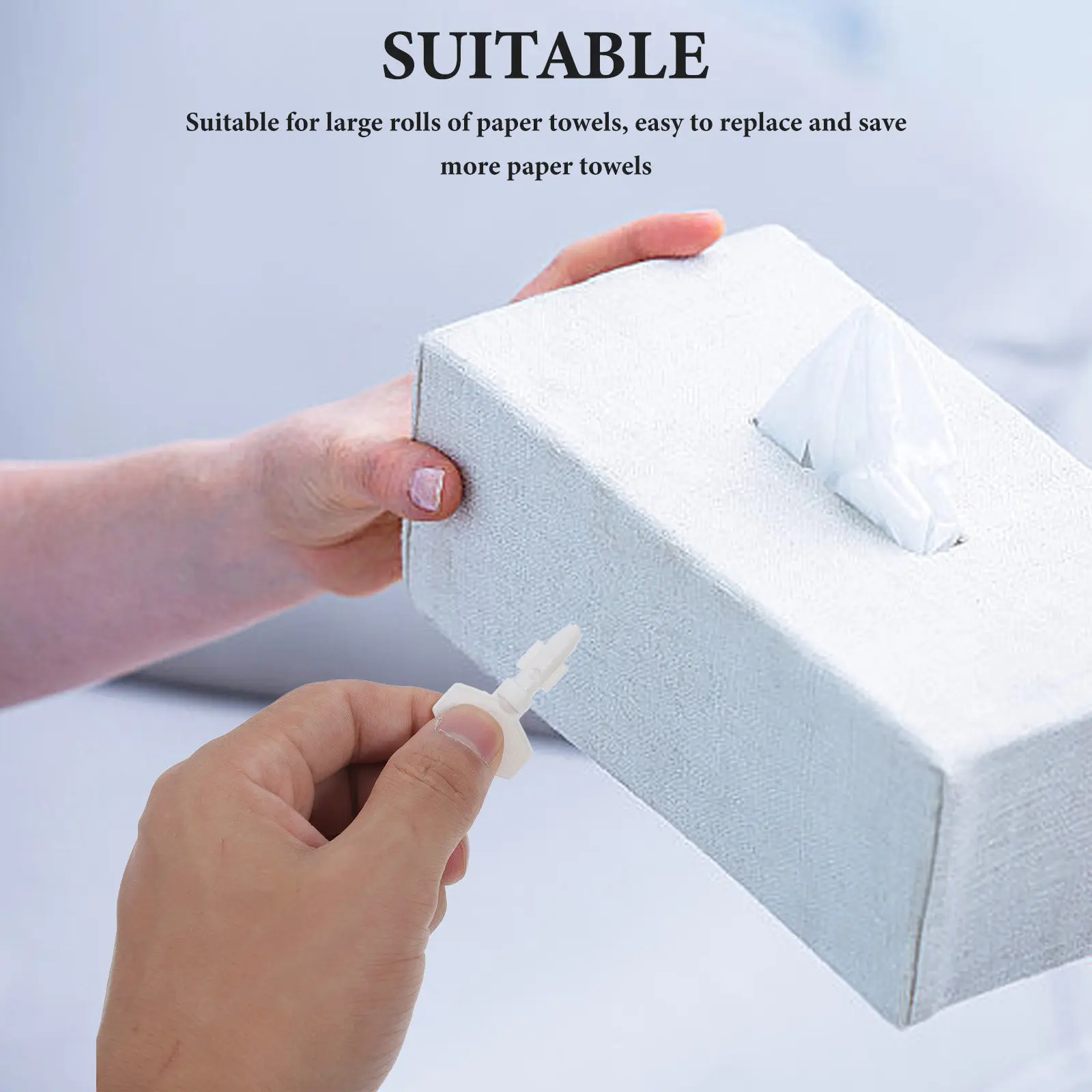 Paper Towel Dispenser Key Universal Replacement for Roll Paper Holder Secure Elegant Commercial Restroom Use Tissue Dispenser