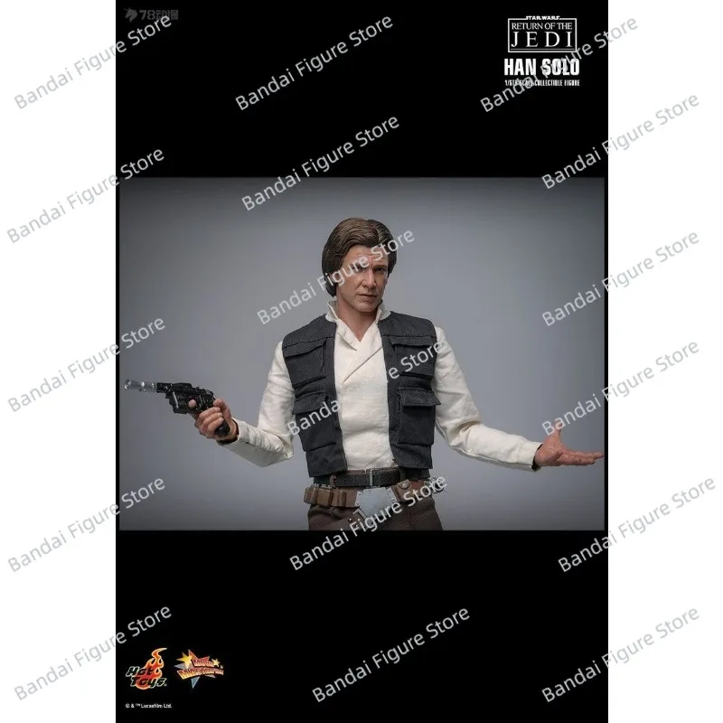 HOTTOYS HT MMS740 1/6 مقياس هان سولو كاكي سترة واقية رجل عمل الشكل حرب النجوم فيلم محاكاة 12 "مجموعة كاملة هدايا الجندي