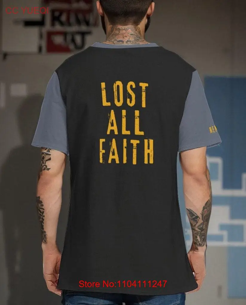 Ren Gill Lost All Faith 100 Cotton Over Print T Shirt For Fans Male or Female Welsh Singer Brighton Uk Rap Hip Hop