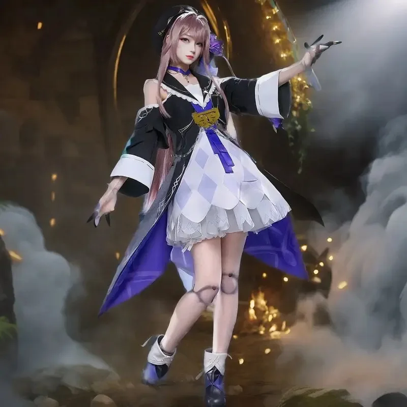 Didi 211 juego Cos Honkai Star Rail Cosplay Genius Society Herta disfraz y W