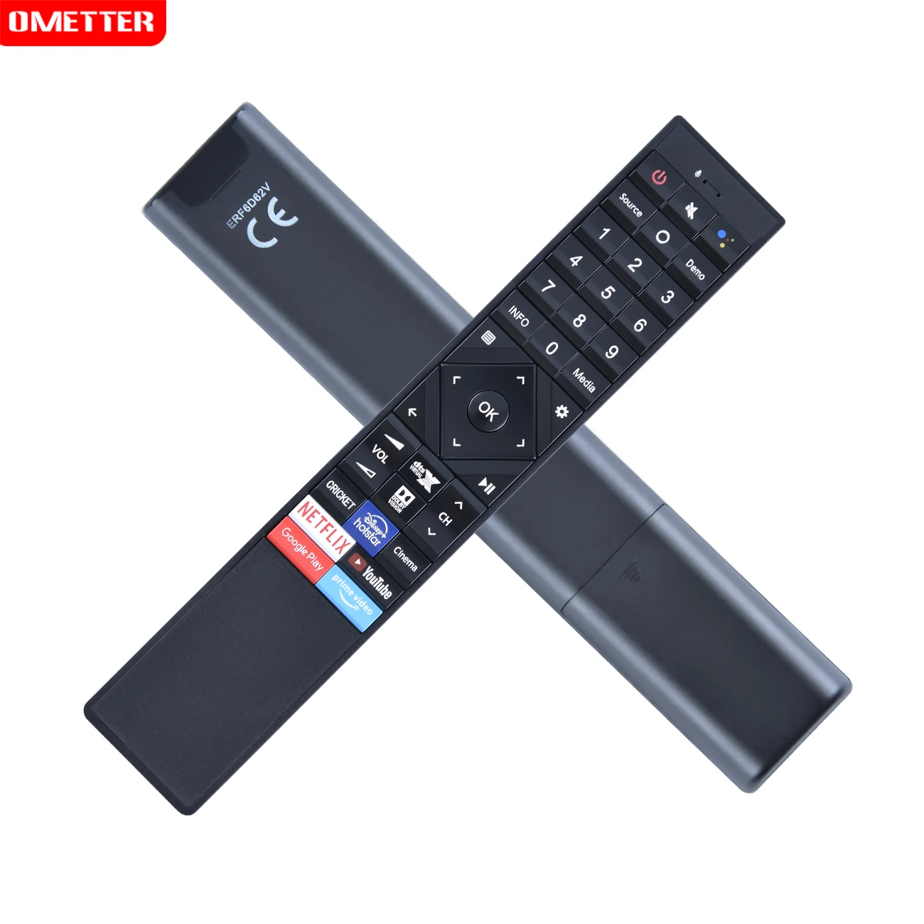 ERF6D62V Stimme Befehl Fernbedienung Ersatz für VU 85 Zoll Meisterwerk 4K Ultra HD Android QLED TV 2020 Modell 85QPX