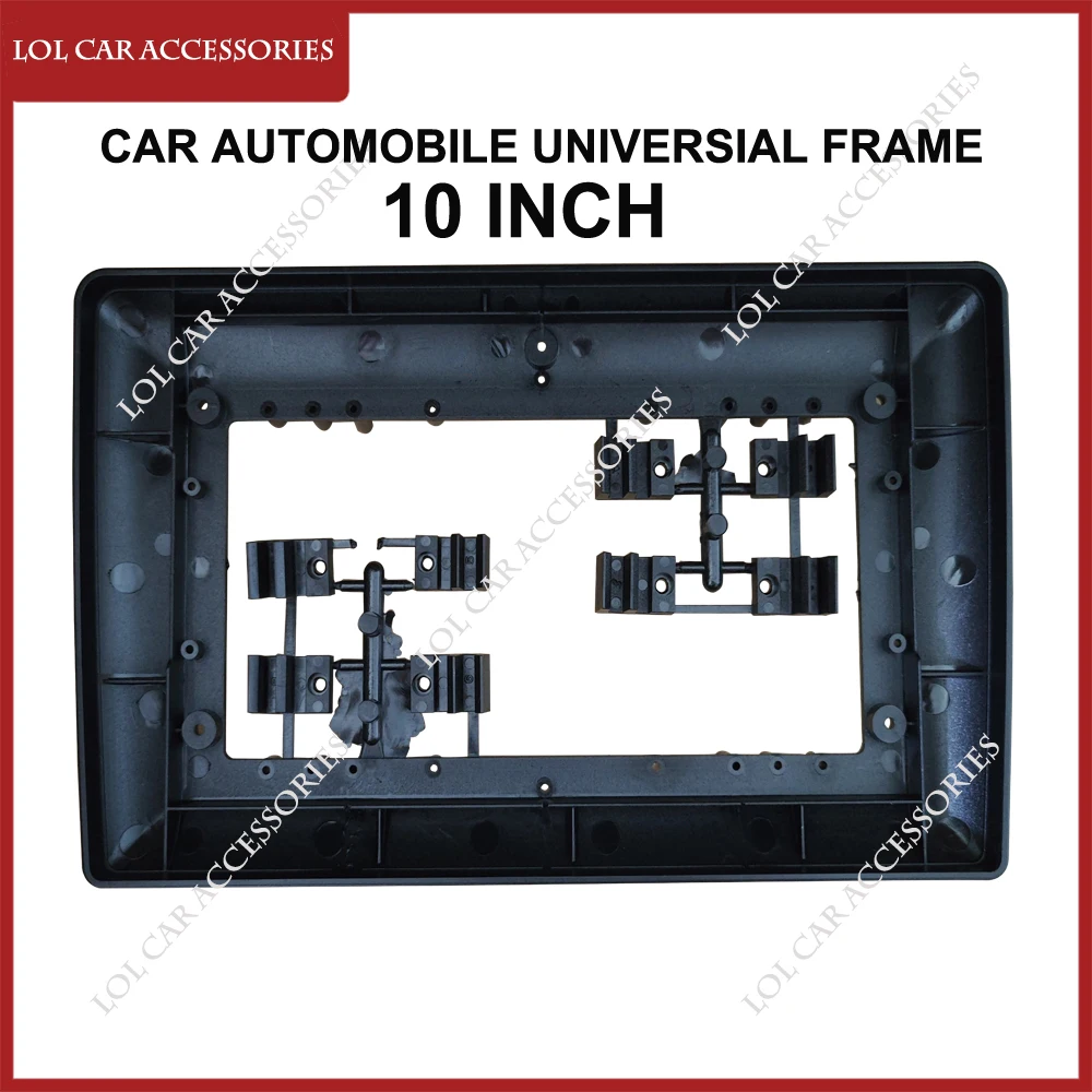 10 Inch Automobile Universial Frame Android MP5 Car Radio Player 2 Din Head Unit Fascia Dash Cover Panel Casing Frame