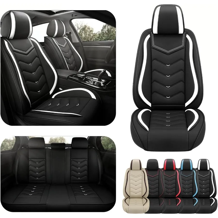 

Car Seat Covers for Ford Maverick 20222025 Premium Nappa Leather Car Seat Cover Stylish Sport Seat Covers for Enhanced Comfort
