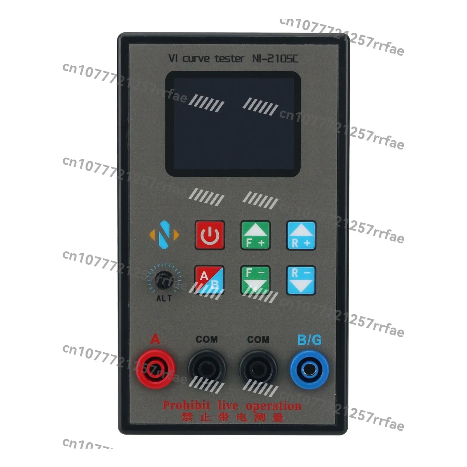 NI-210SC Portable Dual Channel VI Curve Tester 18-level Frequency Adjustable with 2.0-inch TFT Screen
