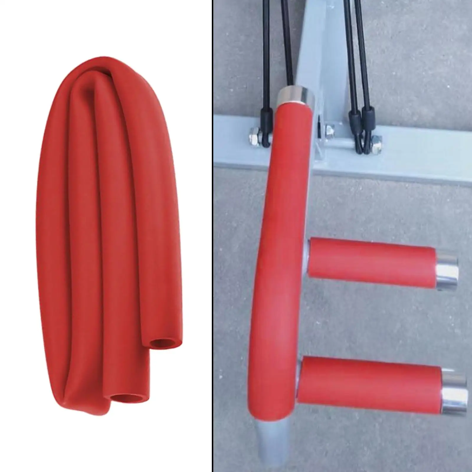 Rubber Grip Cover for 25mm Tube Anti Slip Pipe Tube Wrap for Exercise Machine