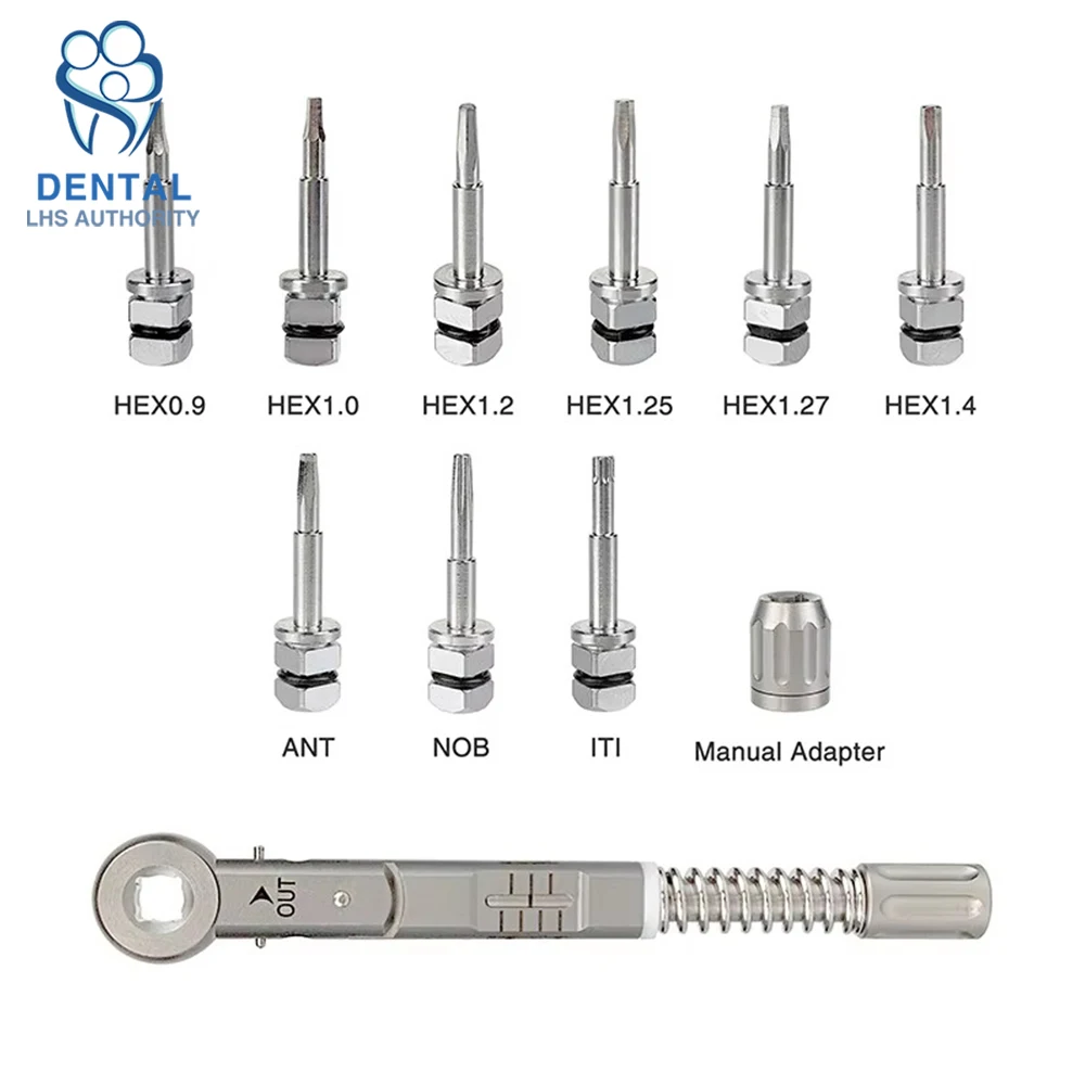 ทันตกรรม Implant ประแจแรงบิดไขควงวงล้อ Prosthetic Prosthe Universal Prosthetic Kit สกรูไดรเวอร์เครื่องมือเครื่องมือ