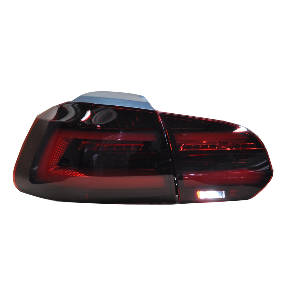 Car Led Tail Light Lamp Dynamic Signal Rear Lamp for VW Golf 6 Led TAIL LIGHT 2009-2013 Upgrade Golf 8 Style