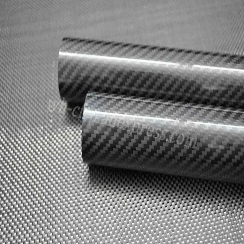 3k Carbon Fiber Tube OD 10mm 11mm 12mm 13mm 14mm 15mm 16mm 17mm 18mm 19mm 20mm  X 1000MM with 100% full carbon, Roll Wrapped