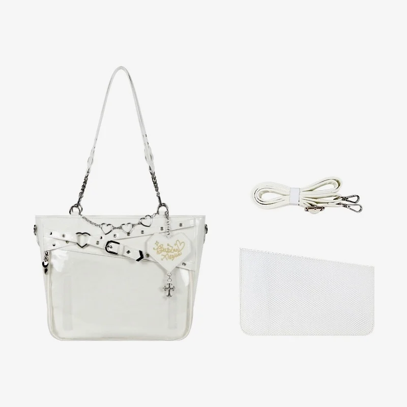 NONE Ita Bag Heart Transparent 5
