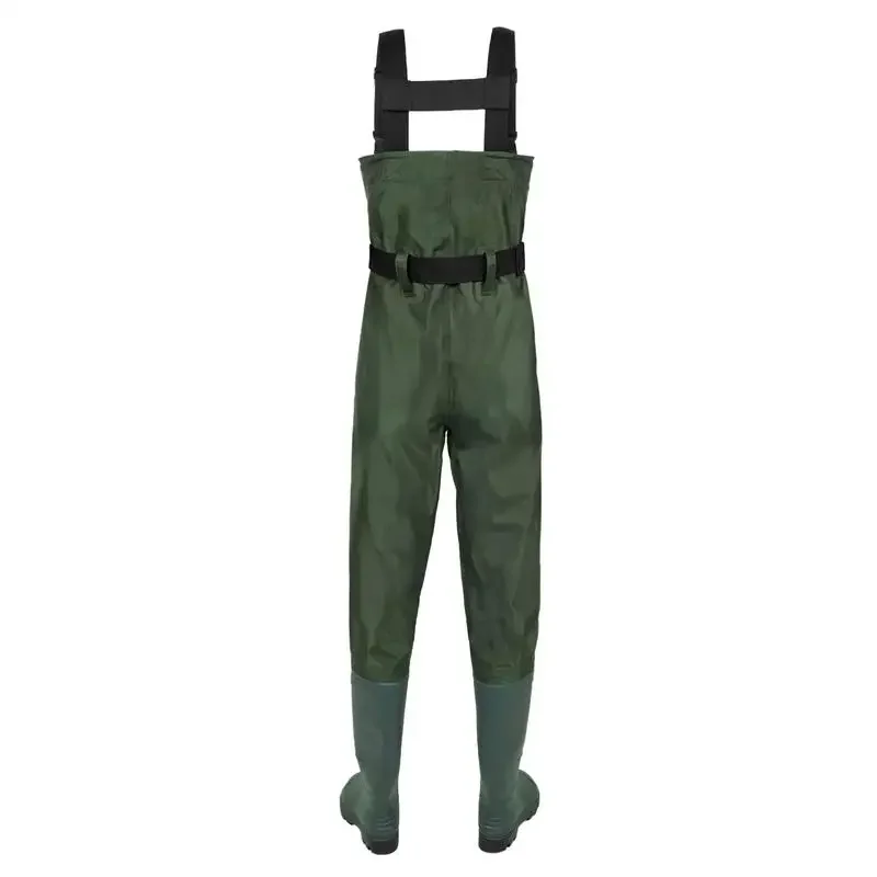 Waterproof Fishing Nylon One-piece Trousers Non-slip Boots Men And Women Beach Camping Hunting Wading Jumpsuit