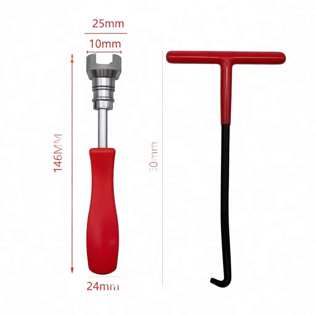Motorcycle Exhaust Pipe Spring Removal Hook Steel Spring Puller Installer Tool For Automotive Repair Service Mechanic Hand Tool