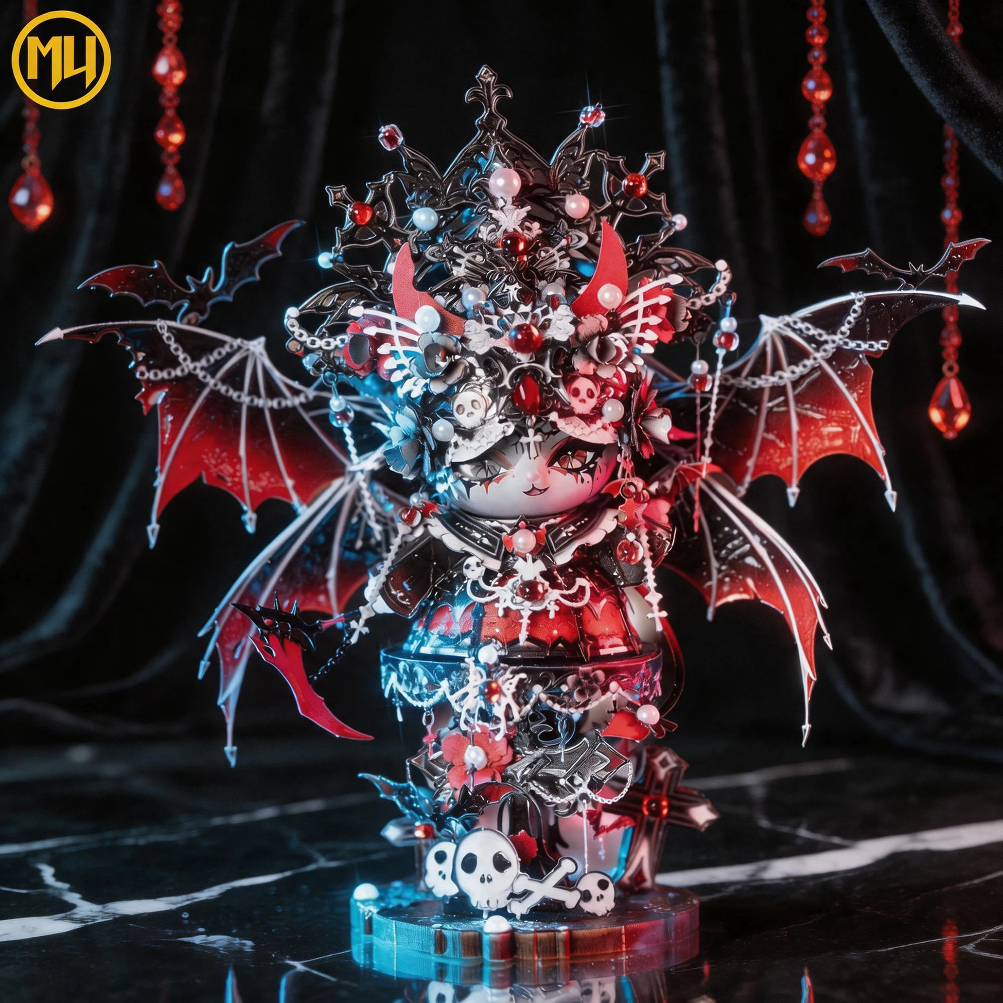 ARTYIMO Angel Devil 3D Metal Puzzle Model DIY Assembly Christmas