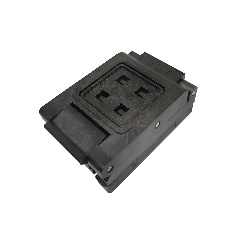 BGA132/152 Magnetic Socket with Flip-Cover Probe Aging Station 1.0 Pitch IC Empty Socket