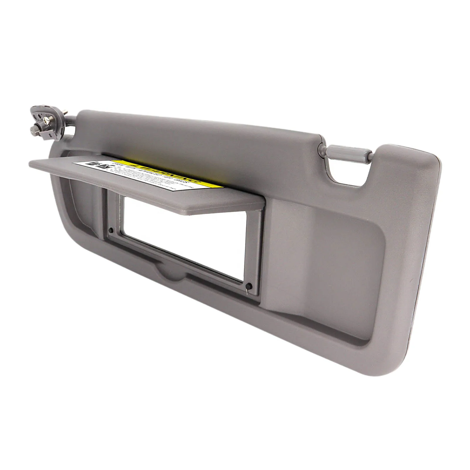

Front Left Driver Side Sun Visor Sunvisor w/Mirror Compatible with Honda Civic 2006 2007 2008 2009 2010 2011 Gray