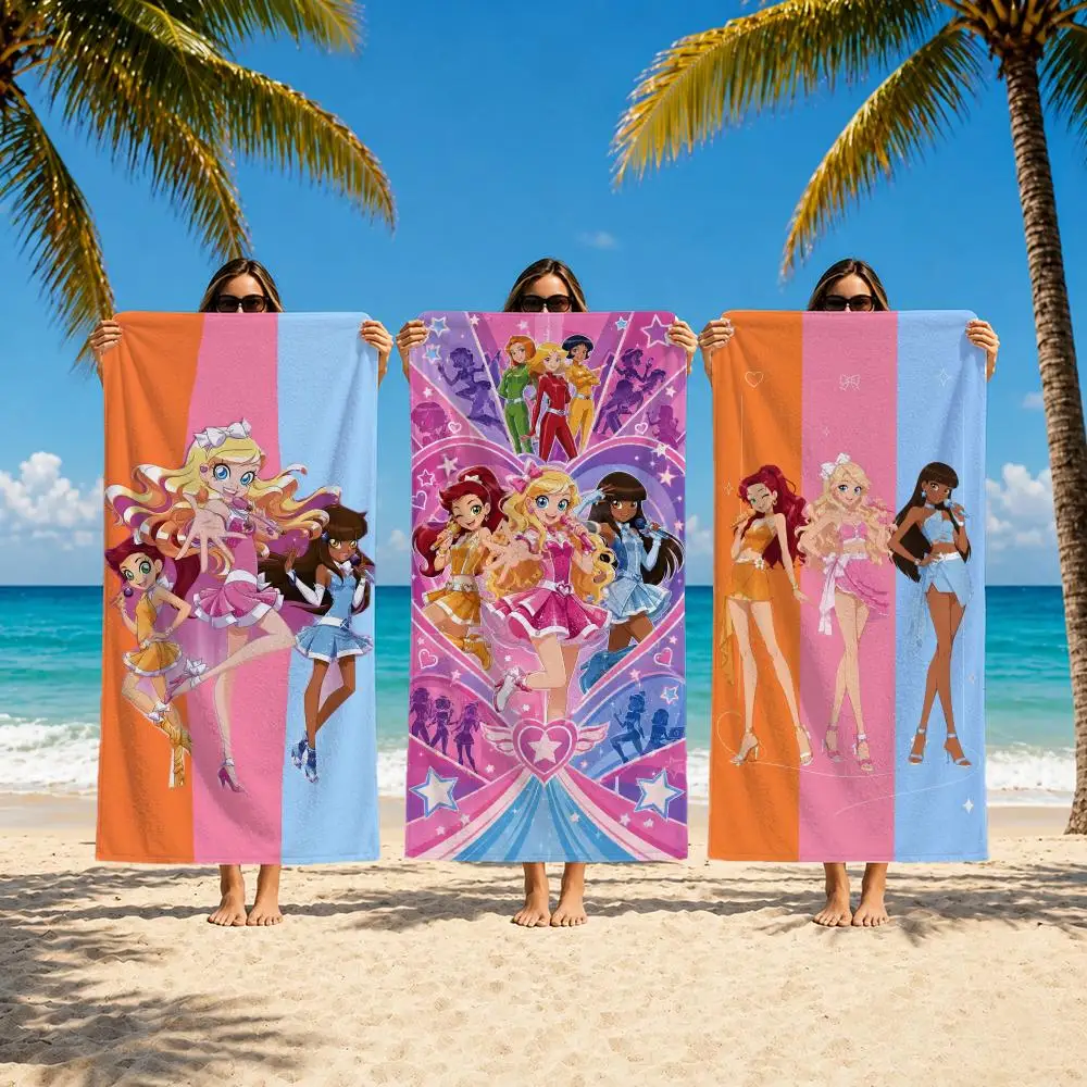 Cartoon L-LoliRock Towel Towel beach towel, quick drying absorbent bath towel for Swim,Gym,Camping,Outdoor hot