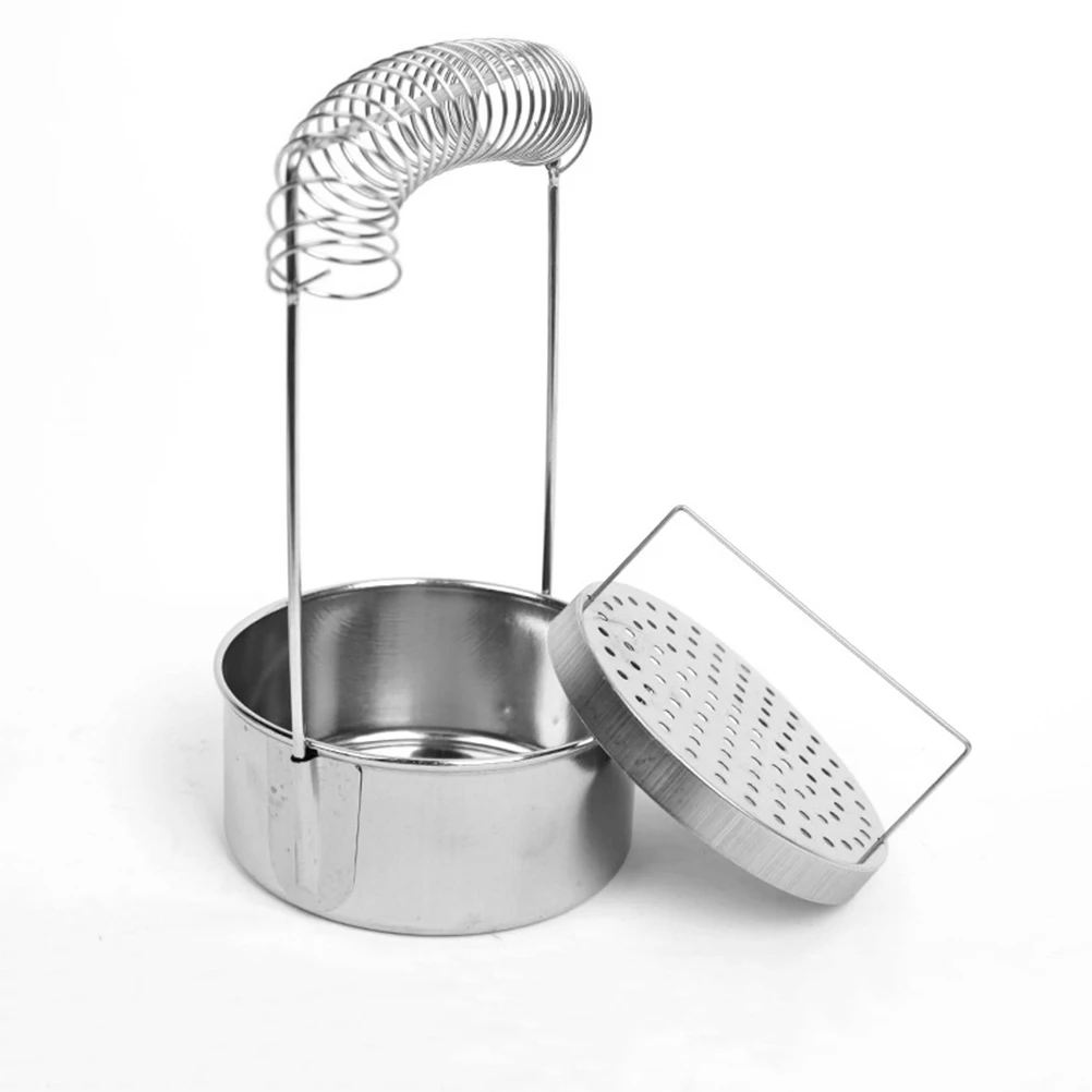 

Oil Painting Stainless Steel Portable Brush Brush Washing Bucket Cleaning Bucket Tool Storage Pen Washing Barrel Barrel