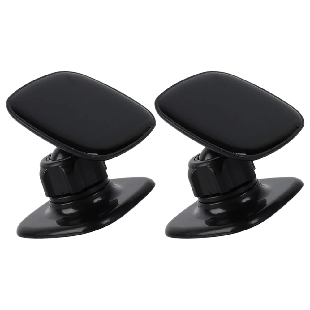 2 Pcs Dashboard Car Phone Holder Auto Navigator Bracket Abs Adjustable Brackets Cell