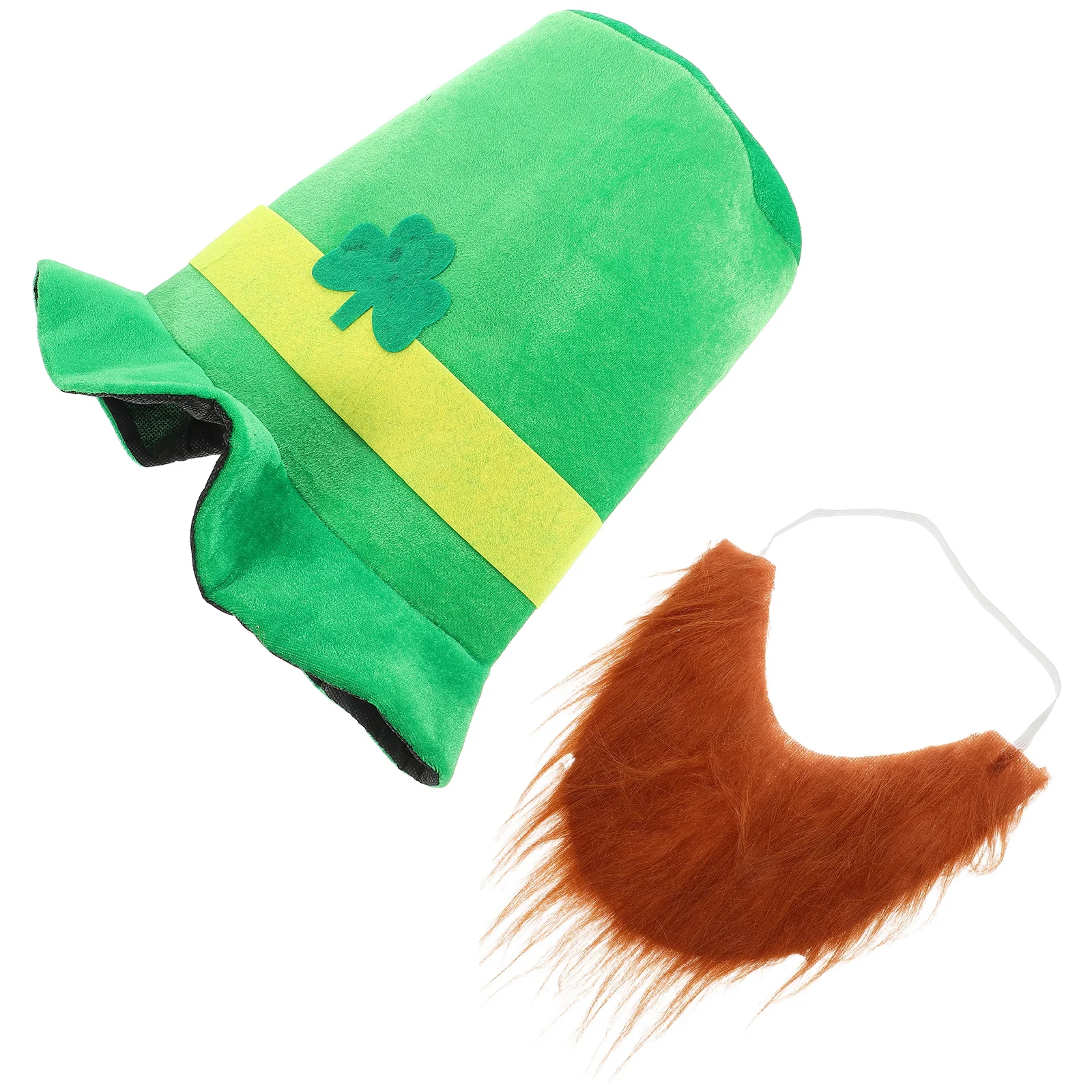 

1pcs St Patricks Top Hat Shamrock Irish Festival Costume Accessories Lightweight Comfortable Party Supplies For Men