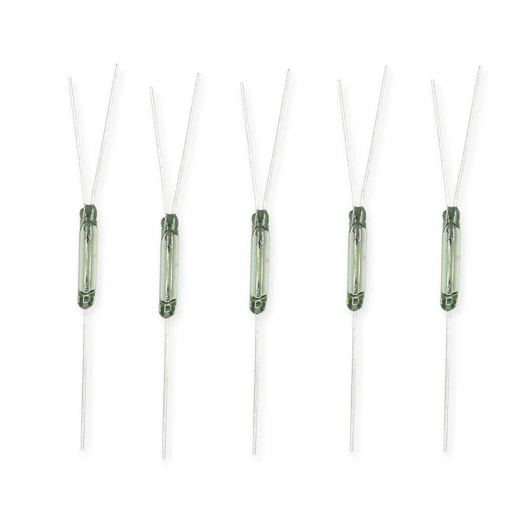 Reed Switch 3 pin Magnetic Switch 2.5*14mm Normally Open Normally Closed Conversion 2.5X14MM NO NC Conversion for Sensors