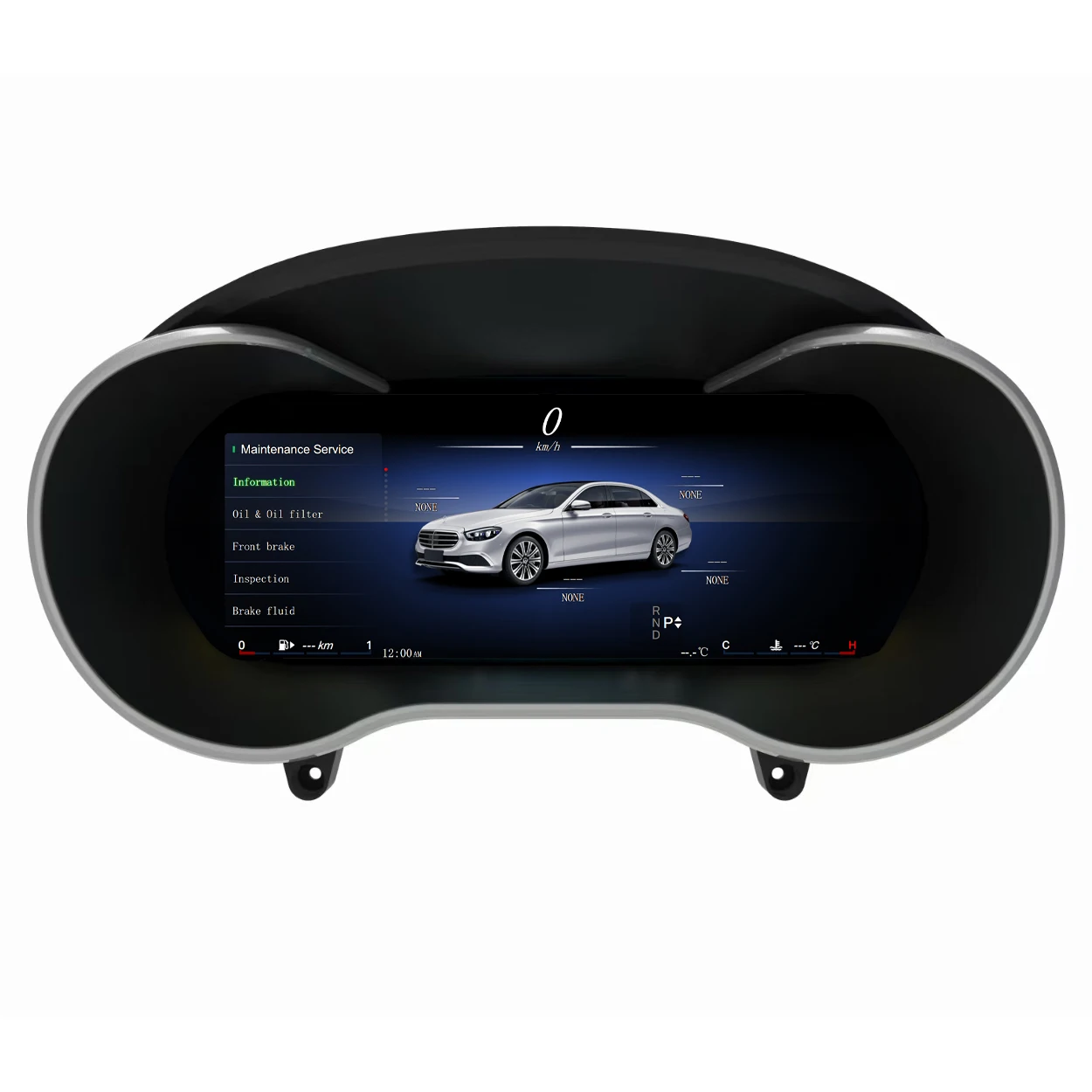 12,3-calowy cyfrowy wskaźnik wskaźników do Mercedes Benz GLC/C-Class W205 W253 W253 LCD Panel deski rozdzielczej Prędkościomierz Tachometr