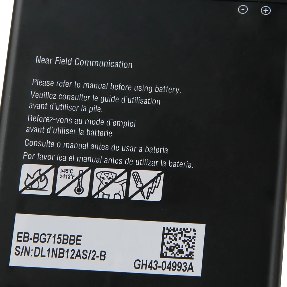 Baterai Pengganti Untuk Samsung Galaxy Xcover Pro Xcover6 Pro EB-BG715BBE EB-BG736BBE Baterai Ponsel Isi Ulang 4050mAh