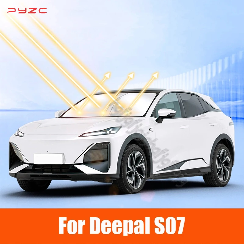 

For Changan Deepal S07 2024 2025 2026 Car Windshield Sunshade Cover Anti UV Protection Accessories