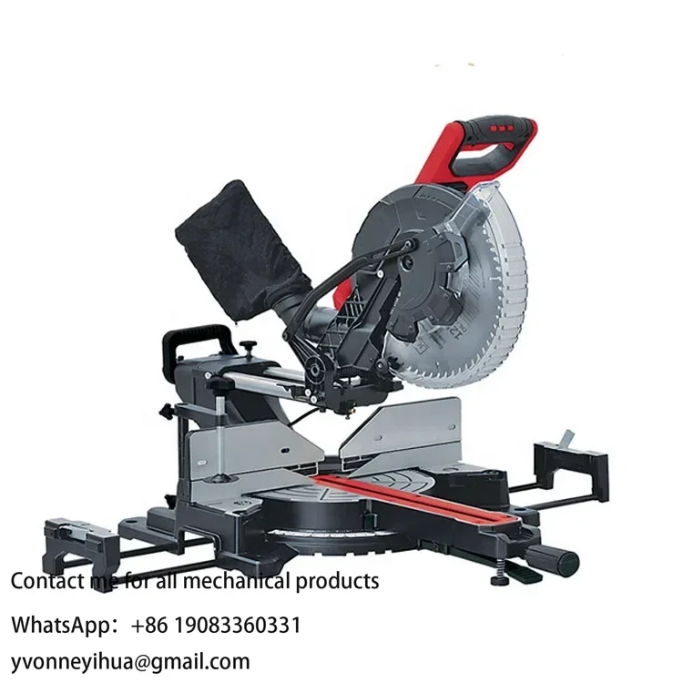 Double Head Mitre Saw Cutting Machine 255mm Sliding Mitre Saw