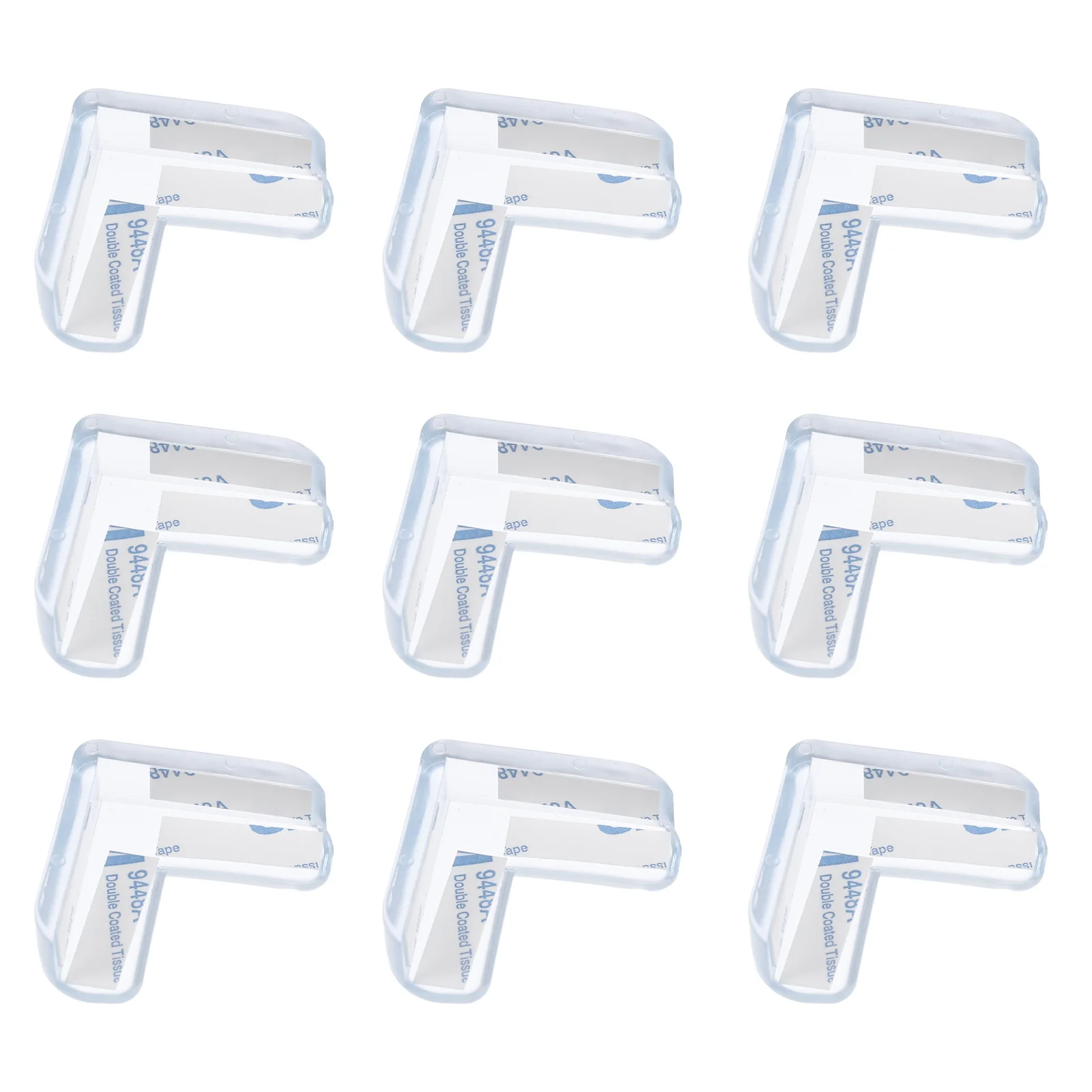 

20pcs Safety Corner Guards Furniture Edge Protector Durable Pvc Baby Proofing Table Protectors Transparent Design Home Decor