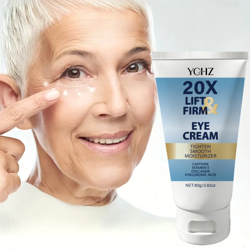 20X Lifting and Firming Eye Cream, Rejuvenates Skin and Brings It a Youthful Glow—Soothes and Moisturizes the Skin Around the Eyes, Quickly Tightens and Reduces Fine Lines in 60 Seconds, Contains Retinol, Instant Skin Tightening, a Great Gift