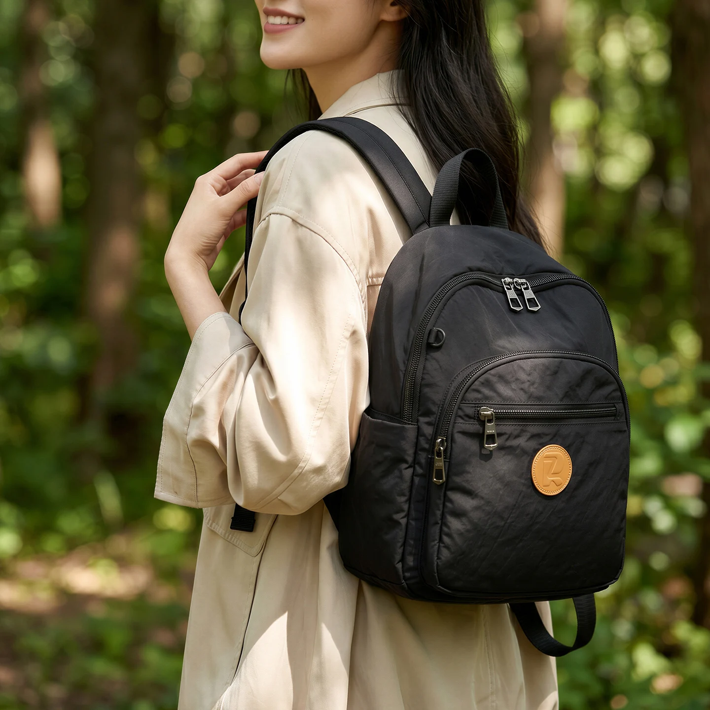 

ZOOLER 2026 NEW Arrived Light Fashion Backpack Summer Hot Convenient Casual Backpack Black Travel Girl #JH920