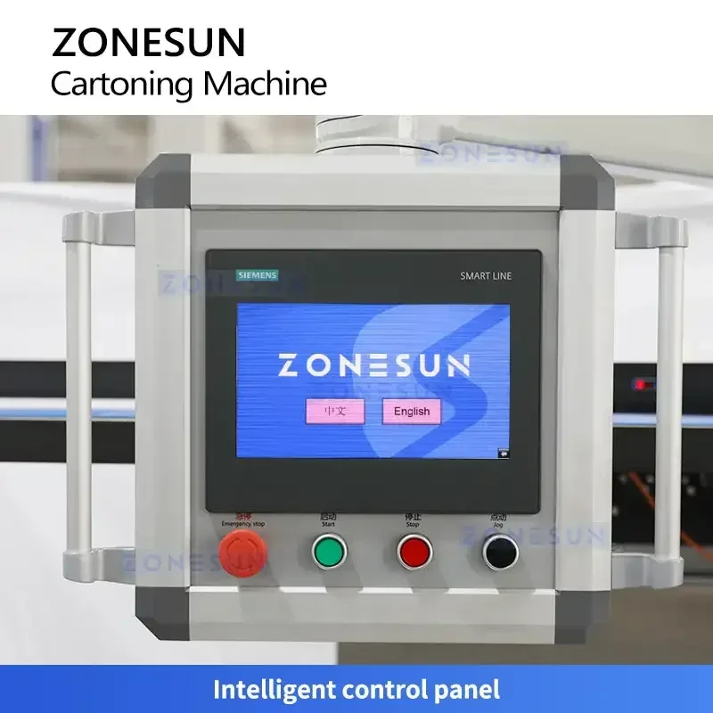 ZONESUN ZS-ZH190 Macchina confezionatrice automatica per scatole orizzontali per profumi e cosmetici