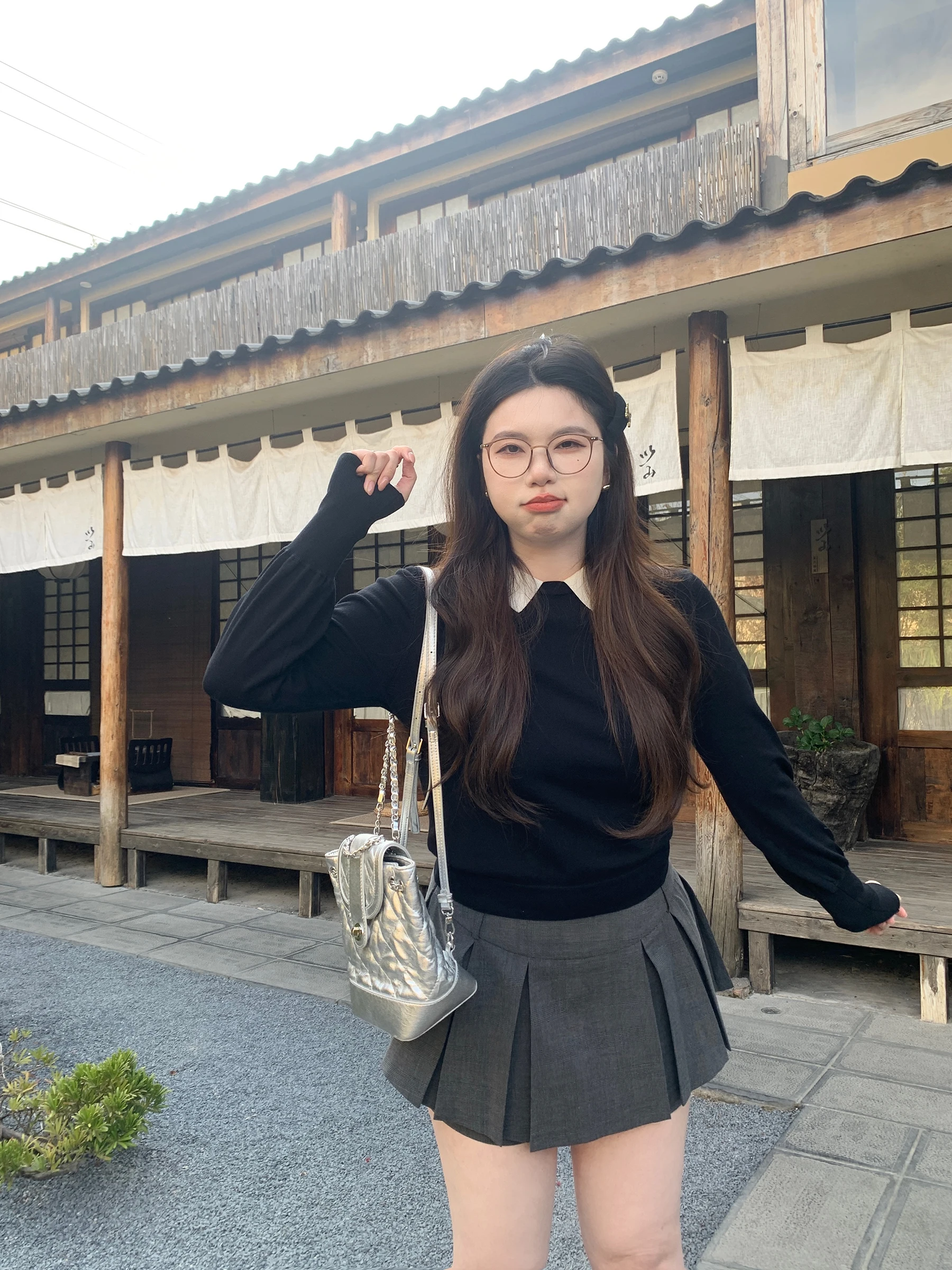 

Вязаный свитер с контрастным воротником в стиле ретро, мягкий объемный женский свитер с воротником-стойкой, с длинными рукавами, стандартный крой, весенняя мода