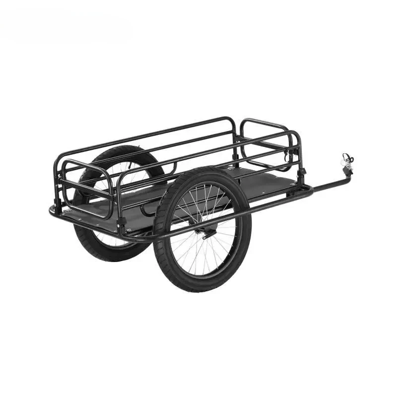 

Велосипедный грузовой прицеп Велосипедная тележка Складное хранилище с универсальным сцеплением