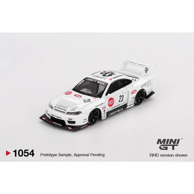MINIGT 1:64 Nissan LB-Super Silhouette S15 Porsche 911 Dakar Uncle Rally Alloy Diecast Car Model Collect Ornaments Gift