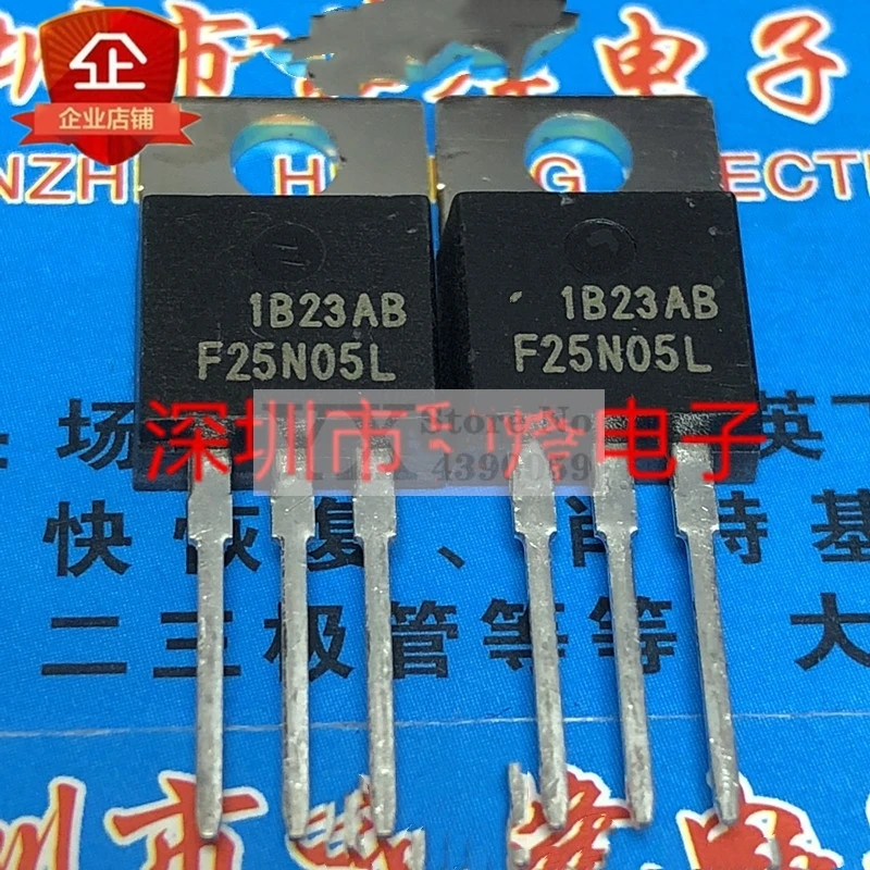 (5-20PCS) RFP25N05L  F25N05L  50V 25A MOSFET Field effect transistor triode