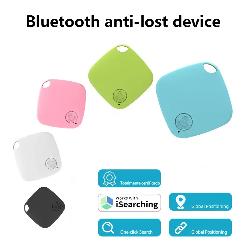 

Mini GPS Tracker Bluetooth 5.0 Anti-Lost Device Pet Kids Bag Wallet Tracking IOS Android Smart Finder Locator Accessory 2025
