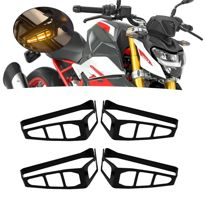 For BMW G310GS G310R G310 GS G310 R G 310 GS G 310 R 2023 2024 Front Rear Turn Signal LED Light Protection Cover Motorcycle