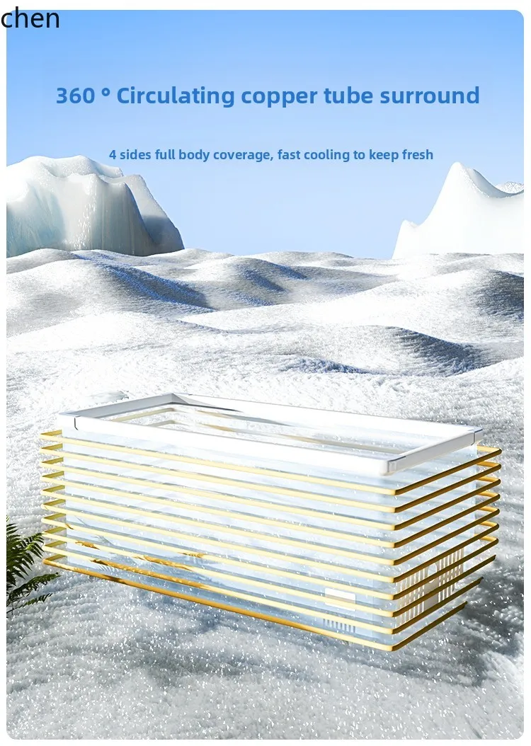 LXC ice cream freezer cabinet glass door horizontal supermarket freezer fresh-keeping frozen refrigerated display cabinet