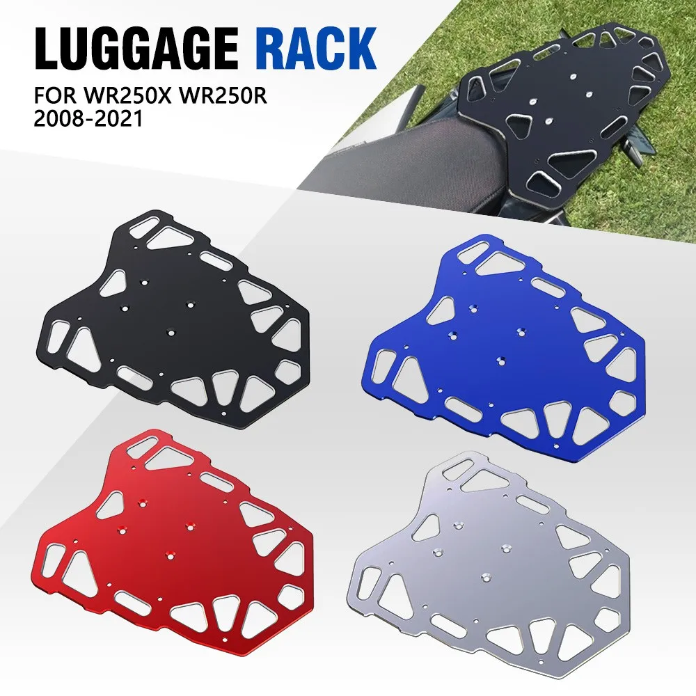 For YAMAHA WR250X WR250R 2008-2021 Rear Luggage Support Shelf Case Holder Trunk Frame Plate Bracket WR 250X 250R 2020 2019 2018