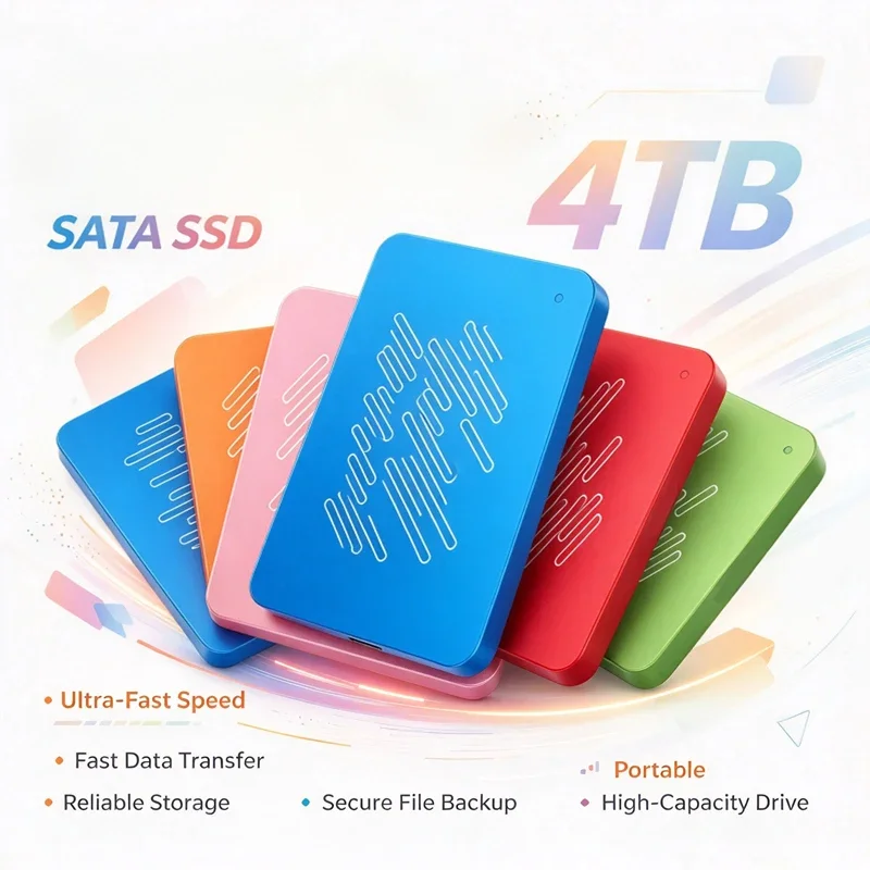 Portable High Speed External HDD, Reliable Data Backup Hard Drive for Laptop & Desktop PC, Available in 500GB / 1TB / 2TB / 4TB